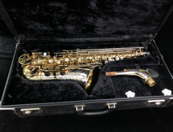Vintage King Silver Sonic Super 20 Alto Saxophone, Serial #745328
